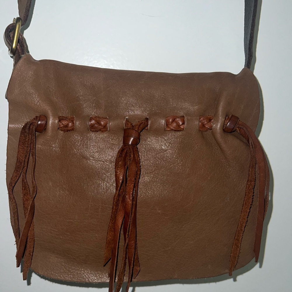 Lucky Brand Leather Crossbody Bag